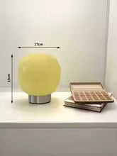 Lampe de Table Macaron : Verre & Lumière Gradable