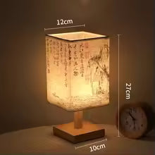 Lampe de Table LED Style Chinois Dimmable