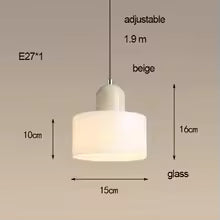 Lustre Verre Nordique Ambiance Douce