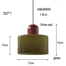 Lustre Verre Nordique Ambiance Douce