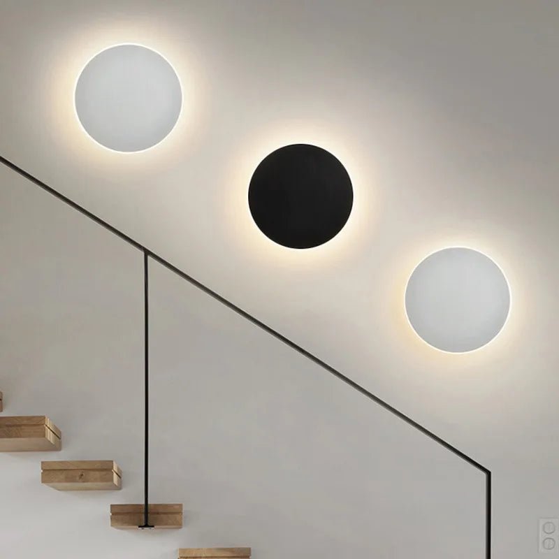 Lampe Murale LED Circulaire Aluminium