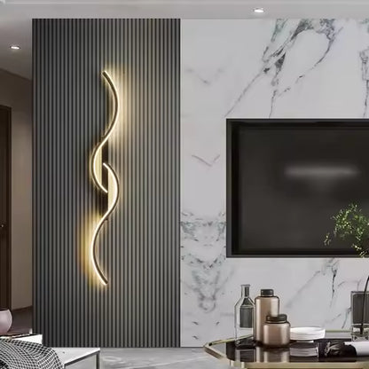 Applique Murale LED Moderne Minimaliste - Éclairage Longue Bande pour Chevet, Salon et Canapé