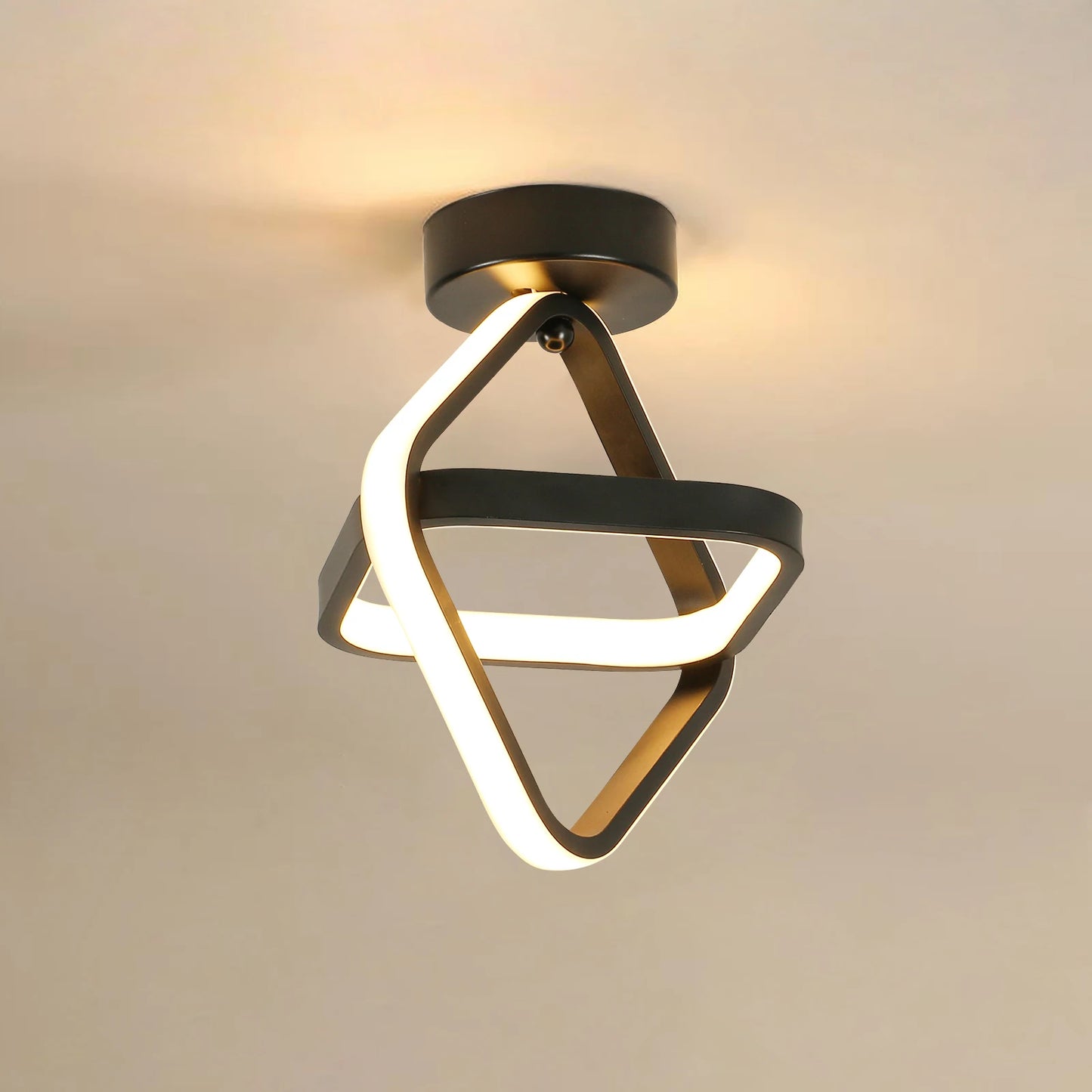 Plafonnier LED Carré 24W Blanc Chaud