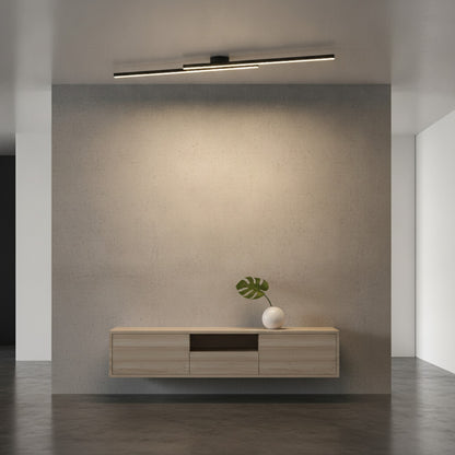 Plafonnier LED Design Moderne en Aluminium - Luminaire Intérieur pour Couloir, Balcon, Bureau