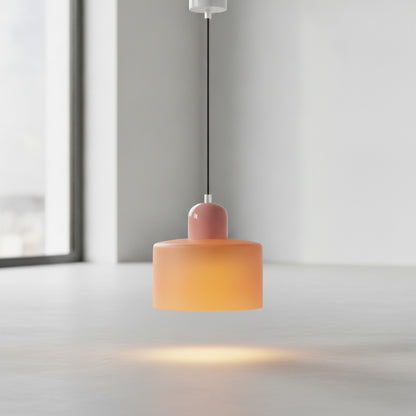 Lustre Verre Nordique Moderne - Lampe Design pour Chambre, Chevet, Bar & Restaurant