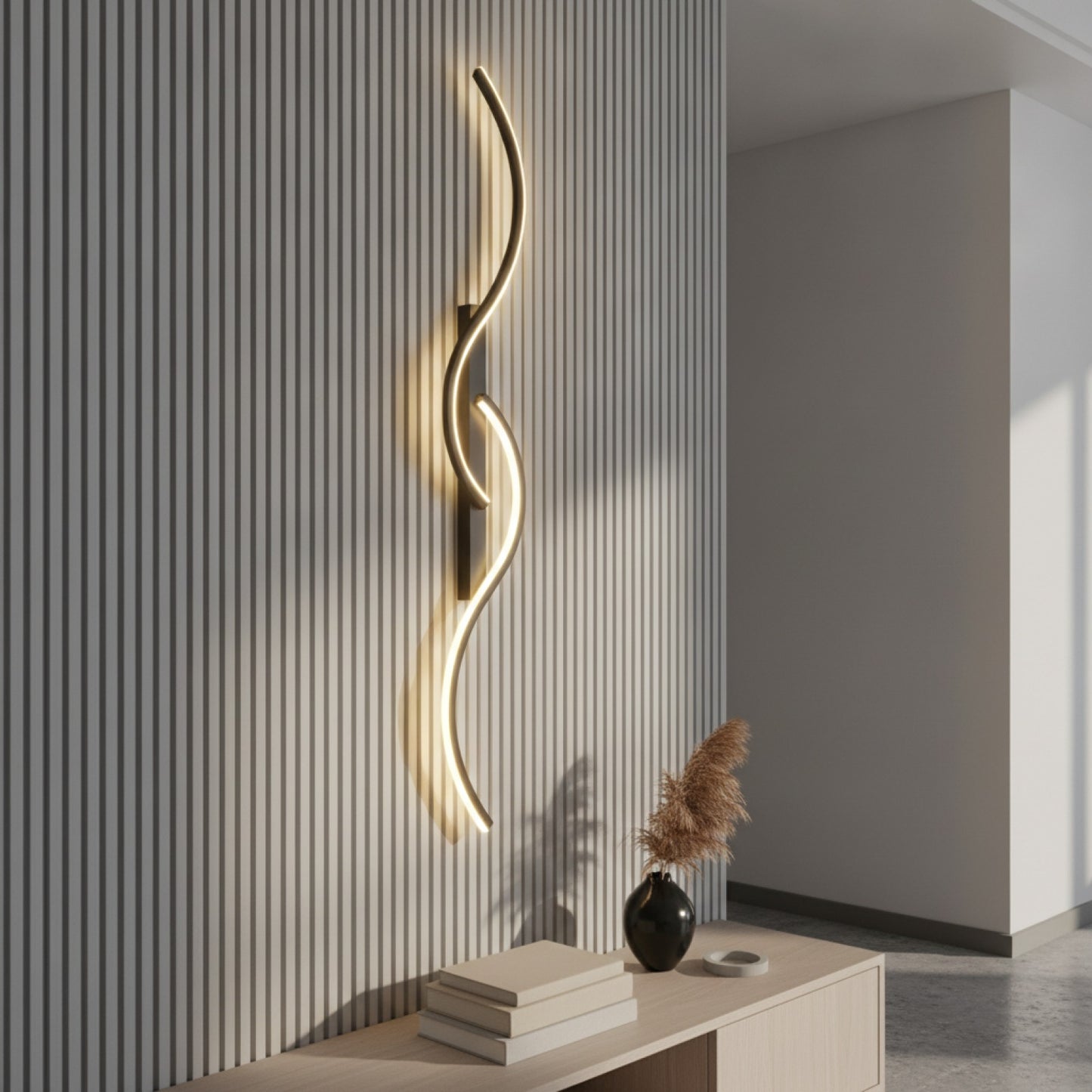Applique Murale LED Moderne Minimaliste - Éclairage Longue Bande pour Chevet, Salon et Canapé