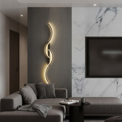 Applique Murale LED Moderne Minimaliste - Éclairage Longue Bande pour Chevet, Salon et Canapé