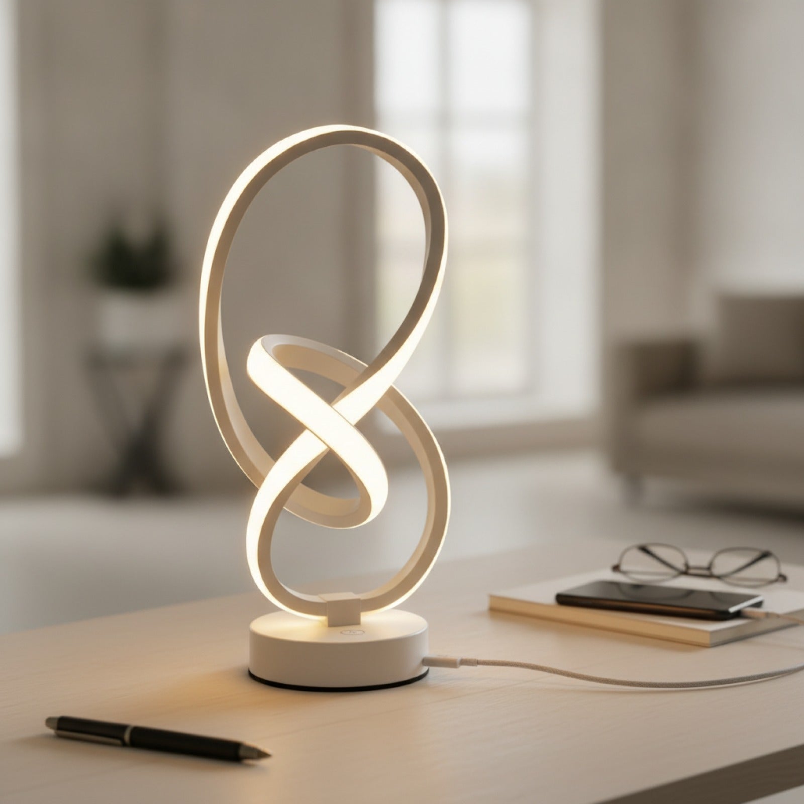 Lampe Bureau LED USB Réglable