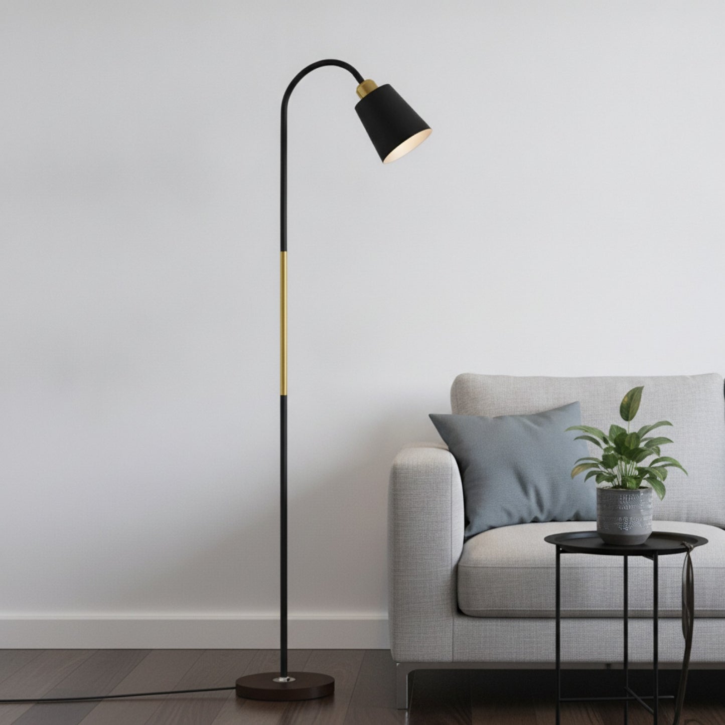 Lampe LED Fer Forgé Design Minimaliste