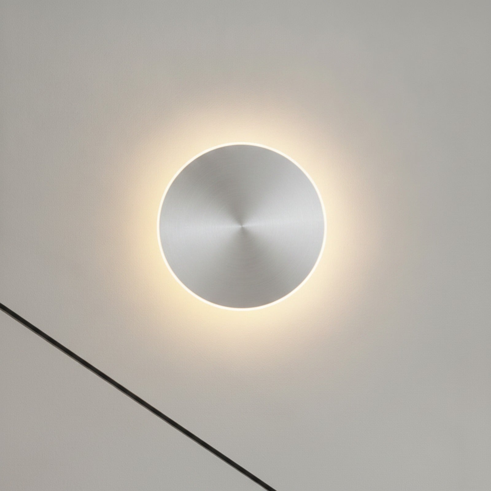 Lampe Murale LED Circulaire Aluminium