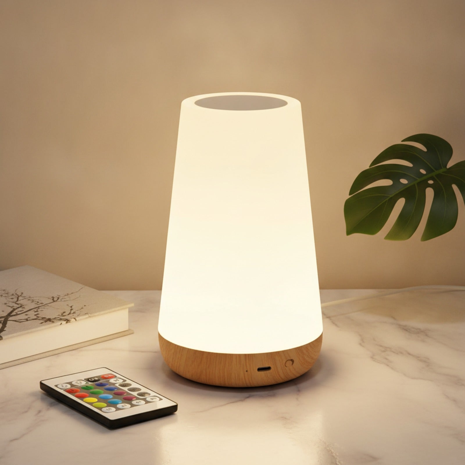 Lampe Chevet LED Tactile RGB Rechargeable