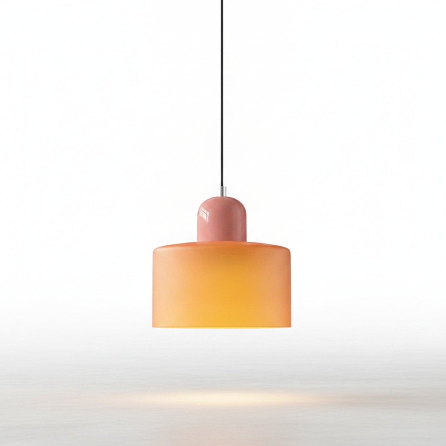 Lustre Verre Nordique Moderne - Lampe Design pour Chambre, Chevet, Bar & Restaurant